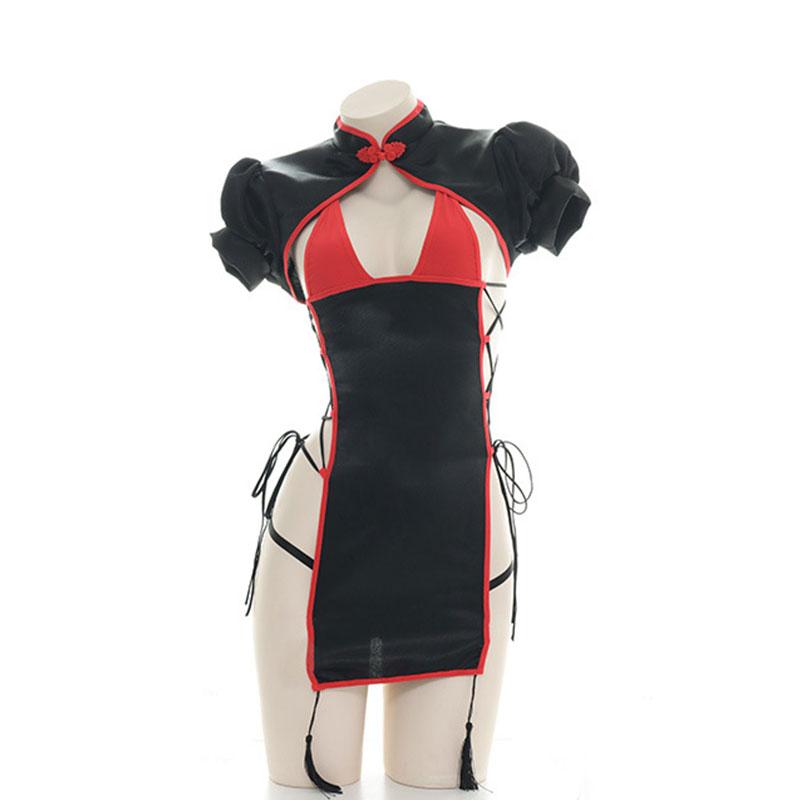 Cheongsam Dress Underwear Sexy Cosplay Costume