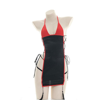 Cheongsam Dress Underwear Sexy Cosplay Costume