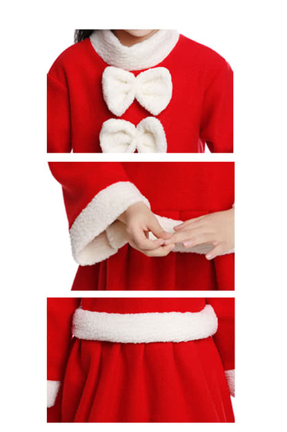 Santa Claus Children Boys Girls Cosplay Costumes