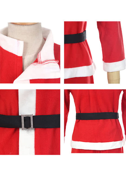 Santa Claus Children Boys Girls Cosplay Costumes