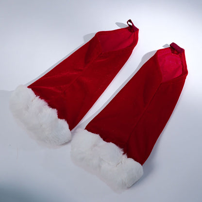 Ready To Ship Christmas Cosplay Velvet Dress Halter Santa Girl Holiday Outfit