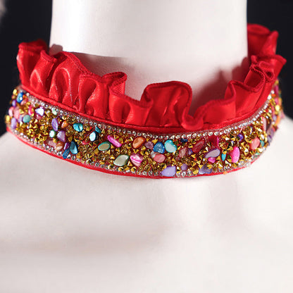 Christmas Rainbow Dress Cosplay Costume