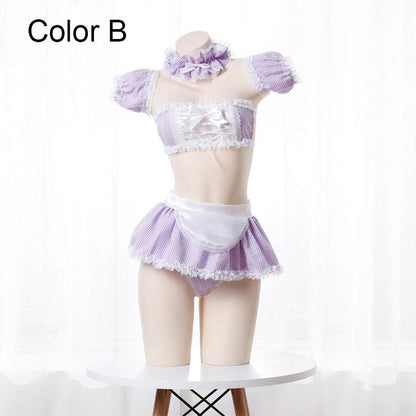 Cute Maid Sexy Lingerie 4 Colors Cosplay Costume