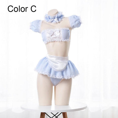 Cute Maid Sexy Lingerie 4 Colors Cosplay Costume
