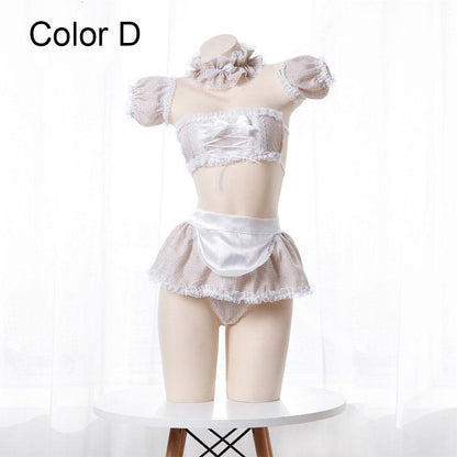 Cute Maid Sexy Lingerie 4 Colors Cosplay Costume