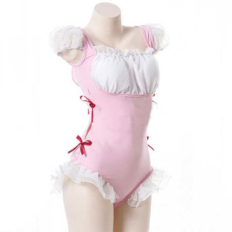 Cute Uniform Underwear 2 Colors Sexy Cosplay Costume