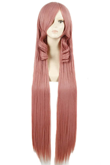 100cm Long Pink Falling Fashion Cosplay Wig