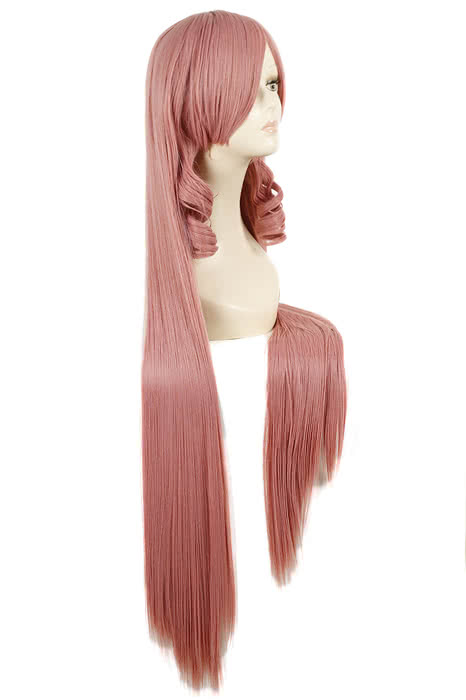 100cm Long Pink Falling Fashion Cosplay Wig