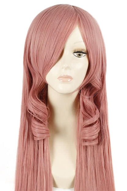 100cm Long Pink Falling Fashion Cosplay Wig