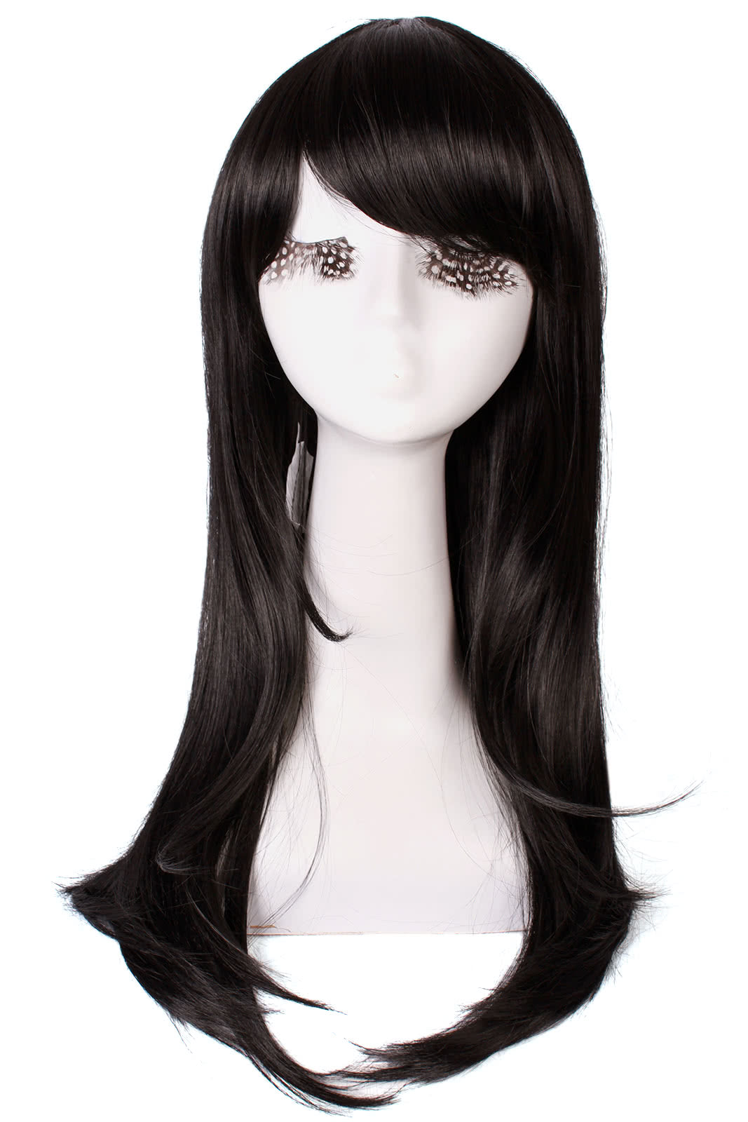 65cm Long 17 Colors Anime Straight Smooth Fashion Women Cosplay Wigs