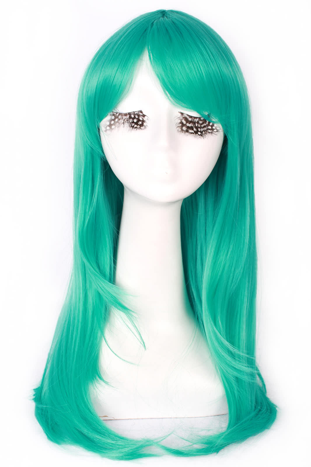65cm Long 17 Colors Anime Straight Smooth Fashion Women Cosplay Wigs