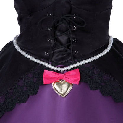 Game Overwatch OW D.Va DVA Hana Song pioneer black Dress Video Cosplay Costume