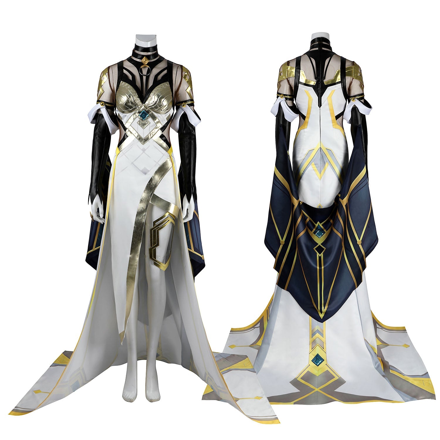 Game LOL Mel Piltover Councillor Female Cosplay Costumes