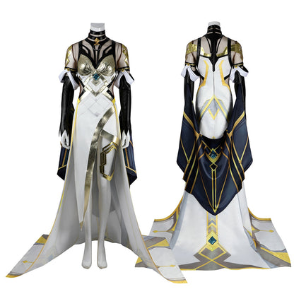 Game LOL Mel Piltover Councillor Female Cosplay Costumes