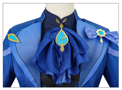 Genshin Impact Focalors Furina de Fontaine Black Cosplay Costumes