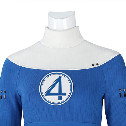 Fantastic Four First Steps Invisible Woman Susan Storm Richards Cosplay Costumes