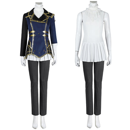 LOL Arcane 2 Caitlyn Kiramman Female Top Level Cosplay Costumes