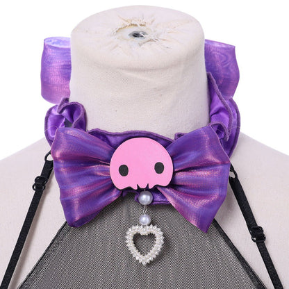 Naraka: Bladepoint Tessa X Kuromi Maid Outfit Cosplay Costumes