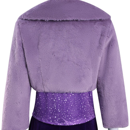 Zoo 2 Non-Mammalians Rise Gazelle Purple Wool Outfit Cosplay Costumes