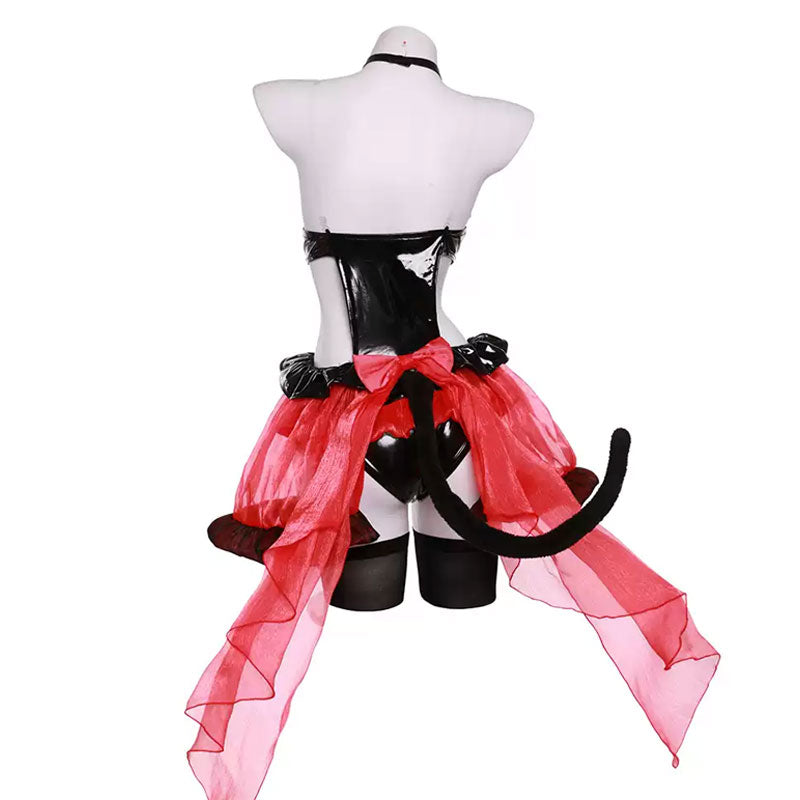 Date A Live Kurumi Tokisaki Fanart Bunny Cosplay Costume