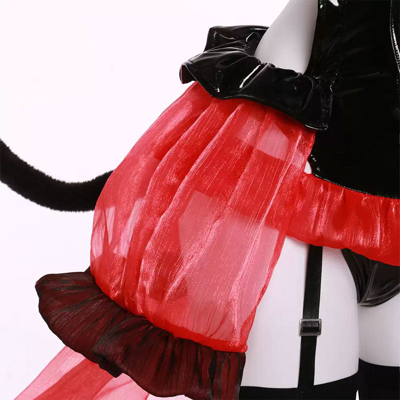 Date A Live Kurumi Tokisaki Fanart Bunny Cosplay Costume