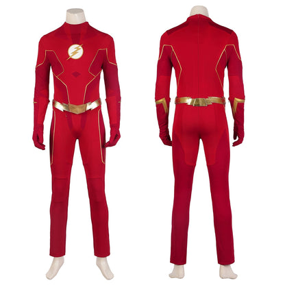 The Flash season 8 Barry Allen Jumpsuit Top Cosplay Costumes