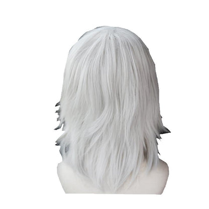Demon Slayer Uzui Tengen 2 Style White Cosplay Wigs No Headwear