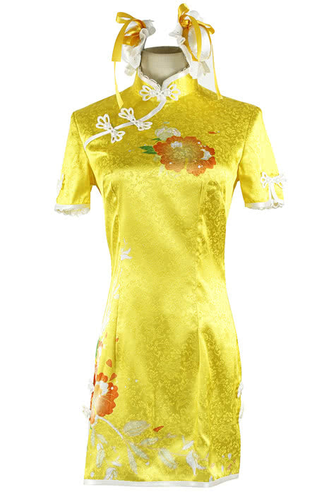 Love Live! Hoshizora Rin Cosplay Costumes Classic Cheongsam