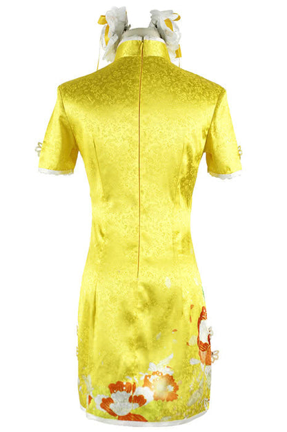 Love Live! Hoshizora Rin Cosplay Costumes Classic Cheongsam