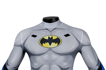 The Batman Bruce Wayne (TV Series) Male Jumpsuit Cosplay Costumes