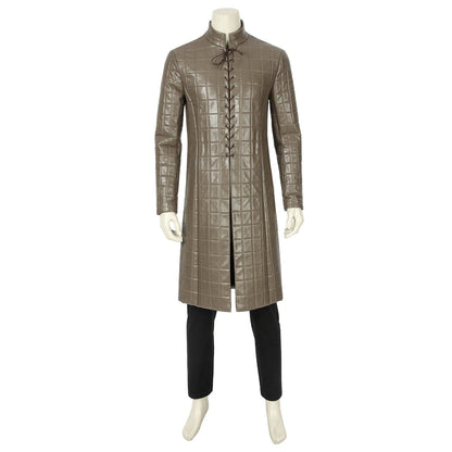 Game of Thrones Season 8 Jon Snow Male Leather Cosplay Costumes