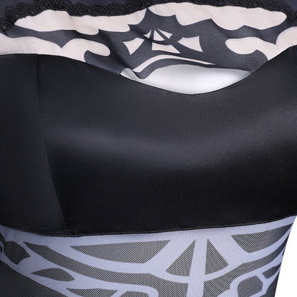 NieR:Automata YoRHa No.2 Type B 2B Black Bridal Gown Cosplay Costumes