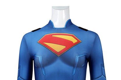 Superman 2025 Legacy Supergirl Jumpsuit with Cloak Cosplay Costumes