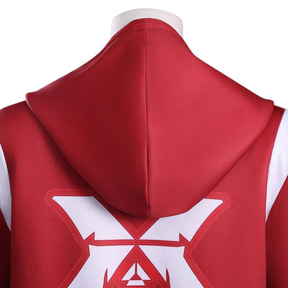 Naraka: Bladepoint Lin Qiye Red Jacket Fullset Cosplay Costumes