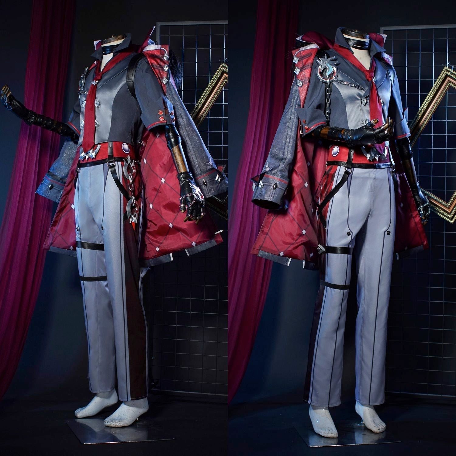Game Genshin Impact Wriothesley Top Level Cosplay Costumes