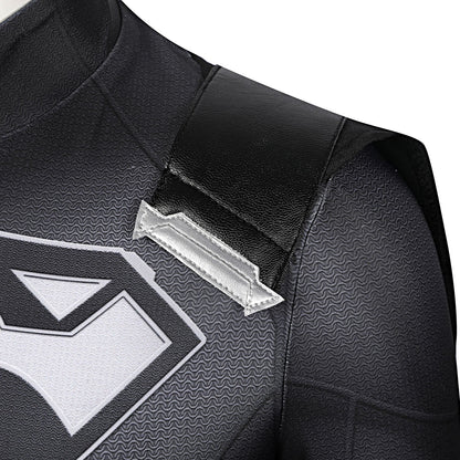 Superman Crisis on Infinite Earths Clark Kent Kids Jumpsuit Cosplay Costumes