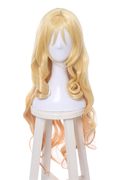 Eromanga Sensei Elf Yamada Long Golden Anime Cosplay Girls Wigs