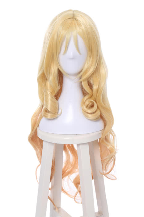 Eromanga Sensei Elf Yamada Long Golden Anime Cosplay Girls Wigs