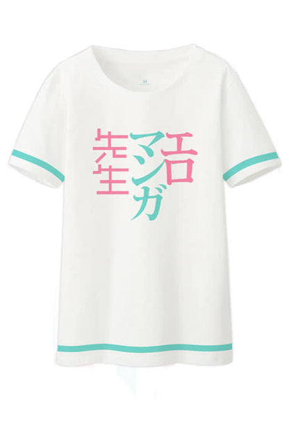 Eromanga Sensei Izumi Sagiri White Cosplay Costume T-shirt
