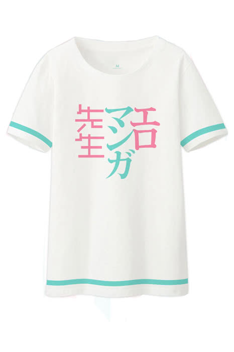 Eromanga Sensei Izumi Sagiri White Cosplay Costume T-shirt