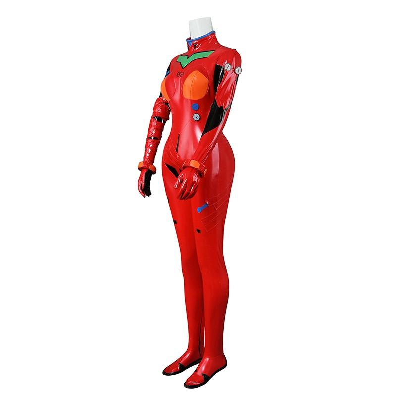 Ready To Ship EVA Asuka Langley Combat Suit Cosplay Costume