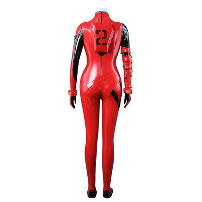 Ready To Ship EVA Asuka Langley Combat Suit Cosplay Costume