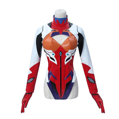 EVA Asuka Langley SHIKINAMI Combat Suit Cosplay Costume