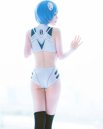 EVA Rei jumpsuit Swimsuit Cosplay Costume