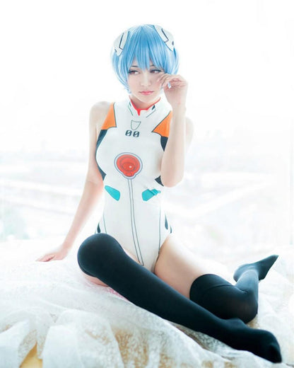 EVA Rei jumpsuit Swimsuit Cosplay Costume