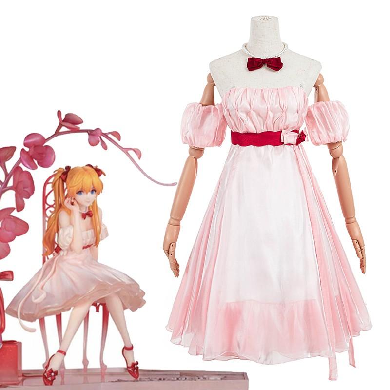 ¡¾In Stock¡¿Evangelion EVA ASK Whisper Of Flower Asuka Langley Cosplay Costume