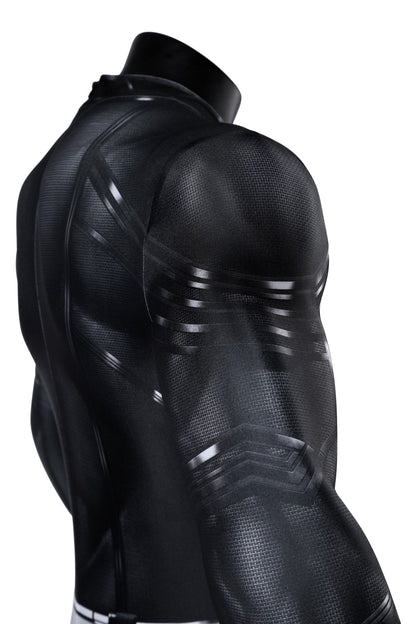 Superman Legacy Clark Kent Black Jumpsuit Cosplay Costumes