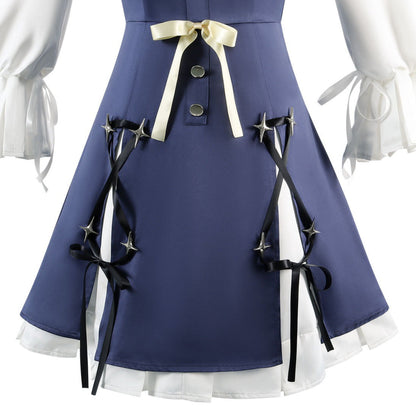 Game Arknights Amiya Movie Suit Book of Gold Cosplay Costumes