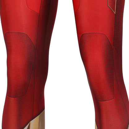 The Flash season 8 Barry Allen Male Jumpsuit with Mask Cosplay Costumes