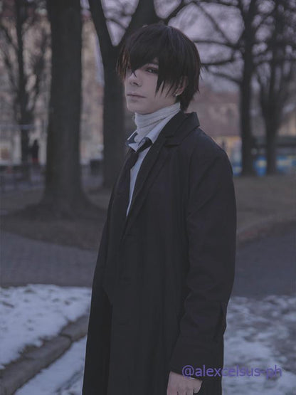 Bungo Stray Dogs Osamu Dazai Brown Synthetic Anime Cosplay Wigs